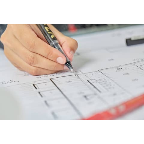 Roller Pilot Hi-Tecpoint V5 0,5 mm nero  011690